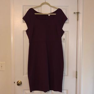 Burgundy Dress